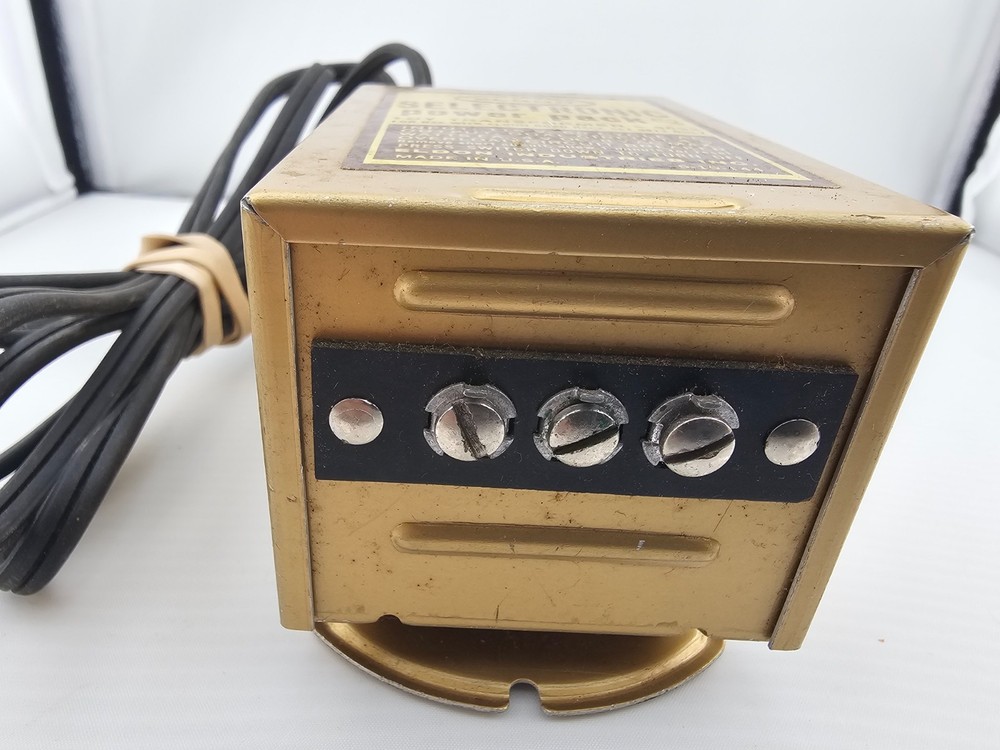 Eldon Selectronic Power Pack Hobby Transformer 3852 Output 4.5 Watts/ 4VDC/ 8VAC