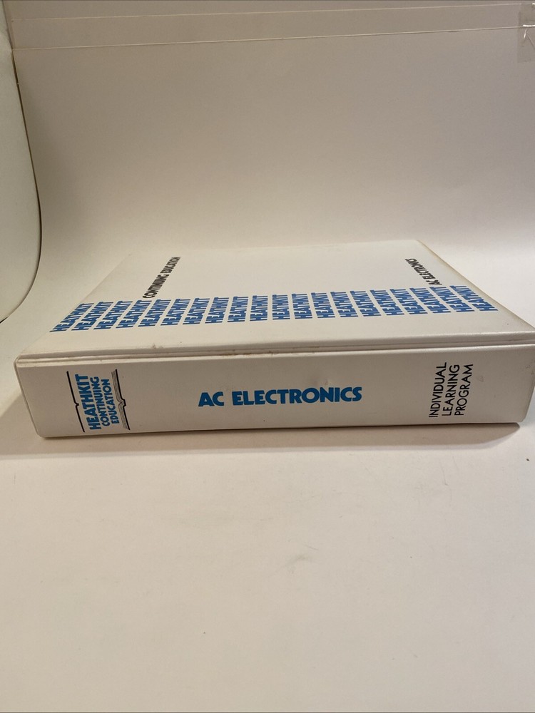 Heathkit Continuing Education EE-3102 AC Electronics Learning 6 Chapters