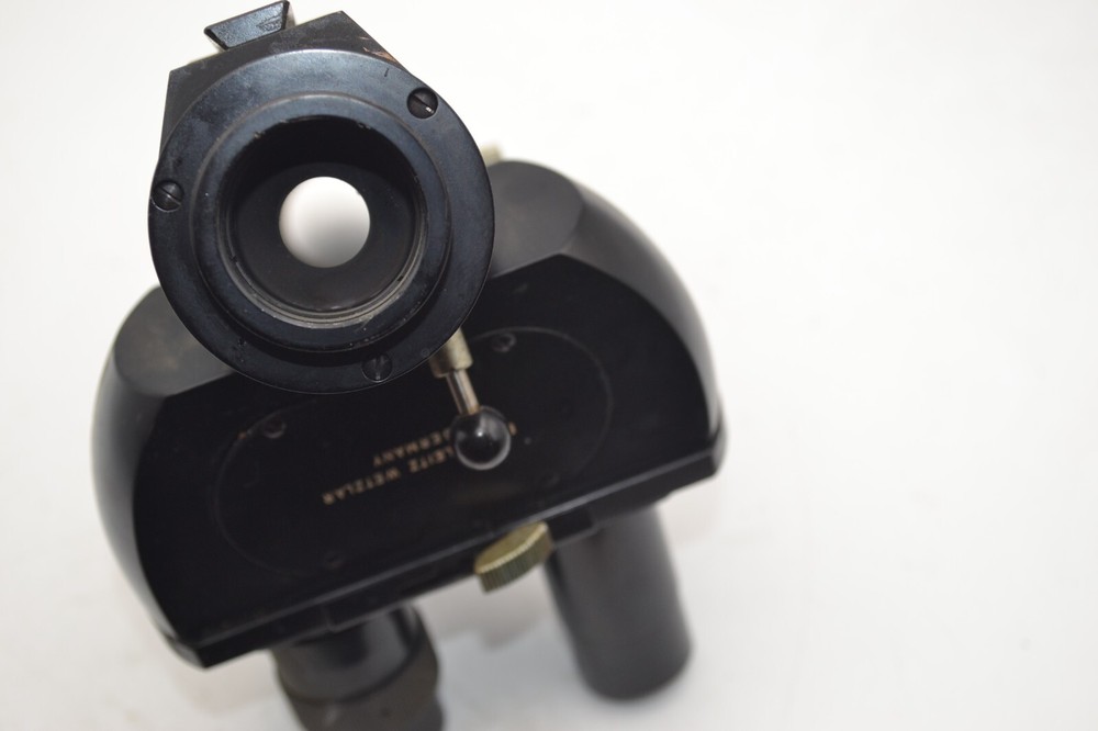 TRIPLE VISION LEITZ MICROSCOPE HEAD VINTAGE