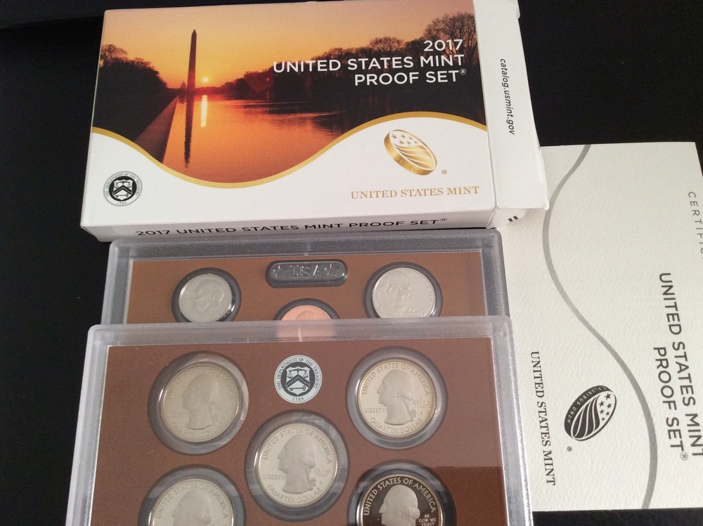 Proof Set: 2017 US Mint Proof Set - 10 Coins          (PS10-175)