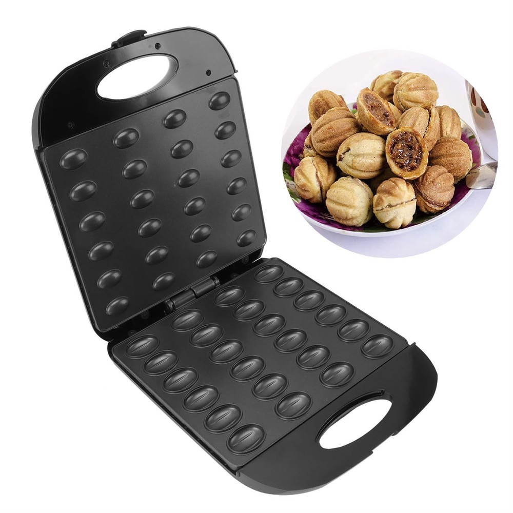 Walnut Cake Maker,1400W 24pcs Capacity Walnut Cake Maker Automatic Mini Nut W...