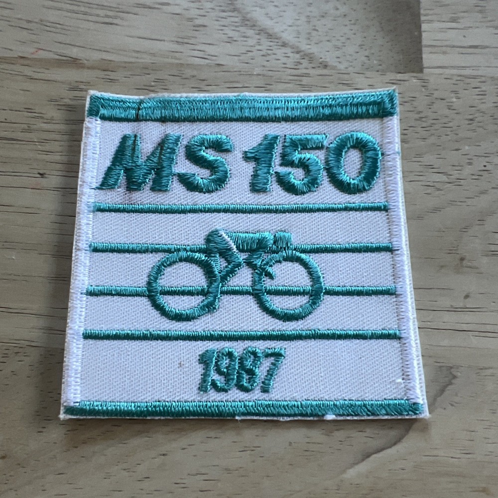 Vintage 1987 MS 150 bike patch