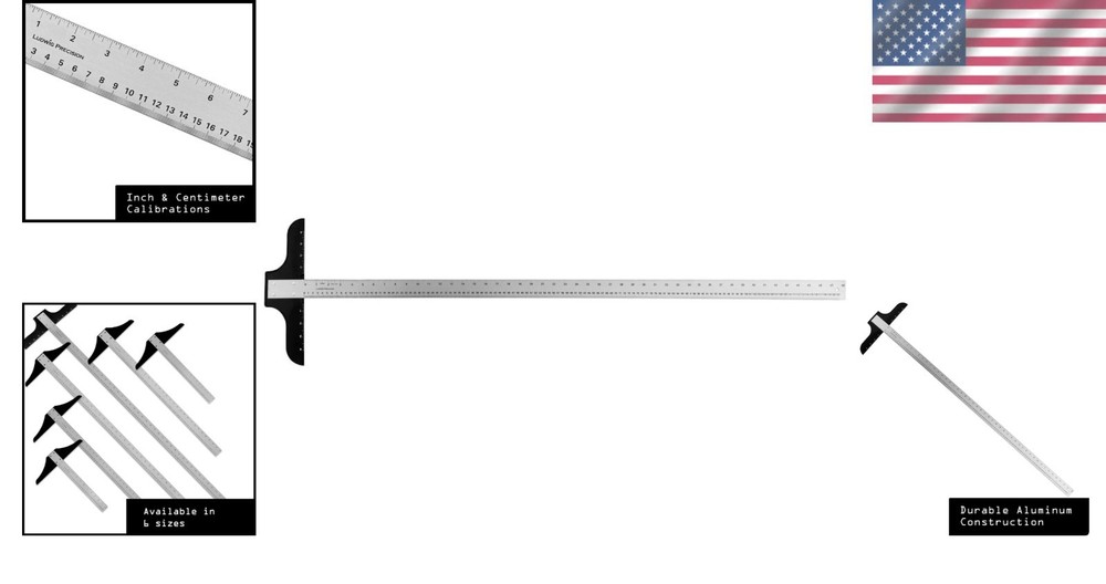 48" Aluminum T-Square for Art Framing & Drafting