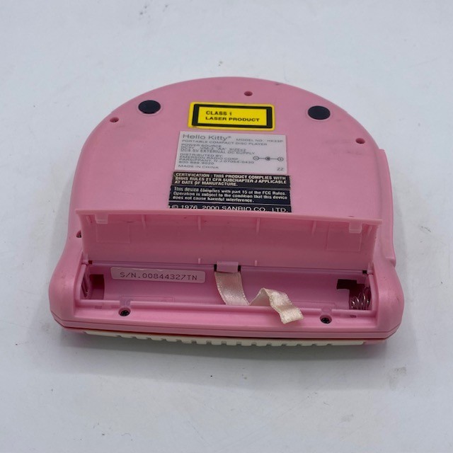 Vintage Hello Kitty Compact Disc CD Player HK33P READ