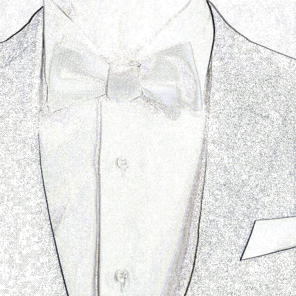 White Silk Pocket Square