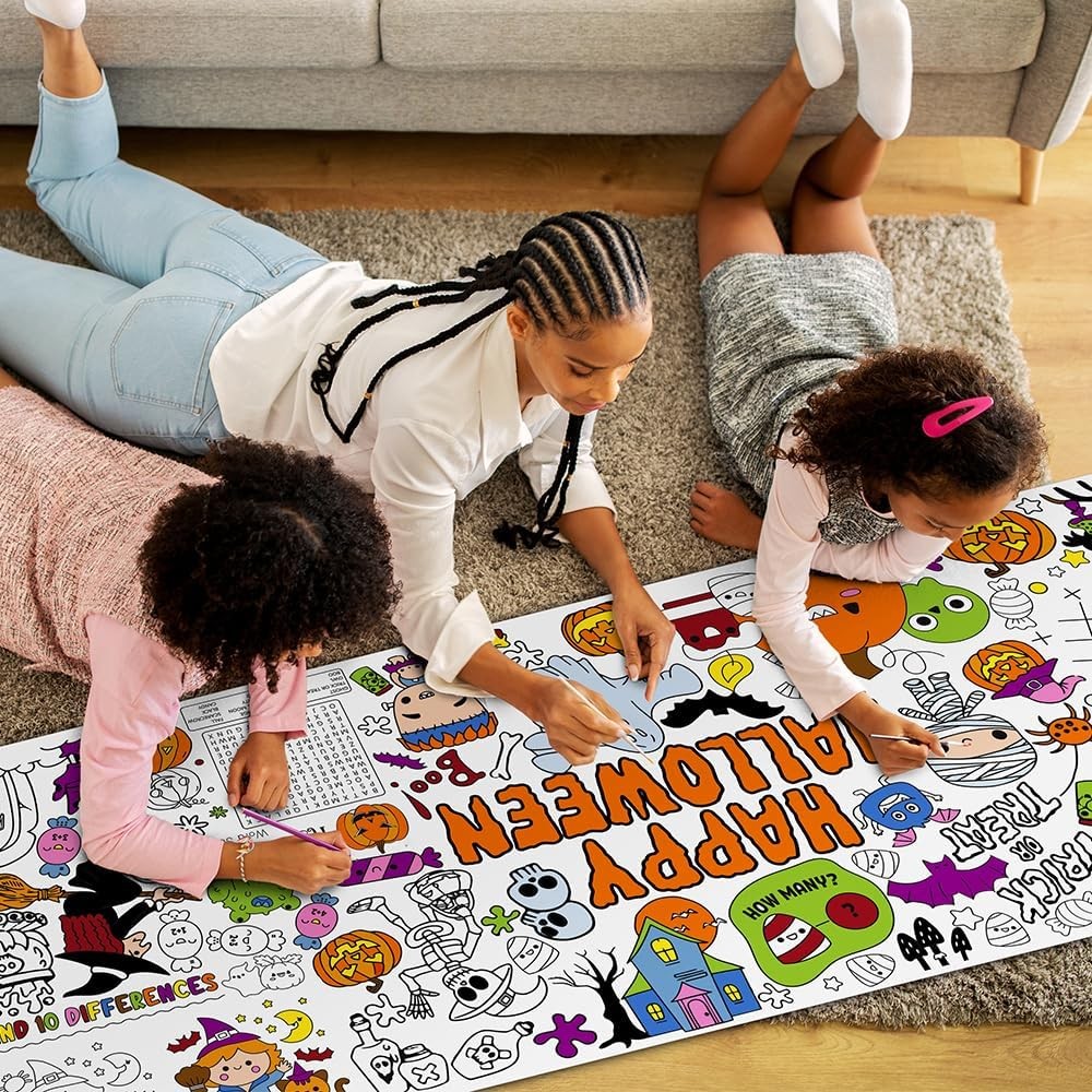 Halloween Decorations, 72" x 35" (Rectangular), Colorful