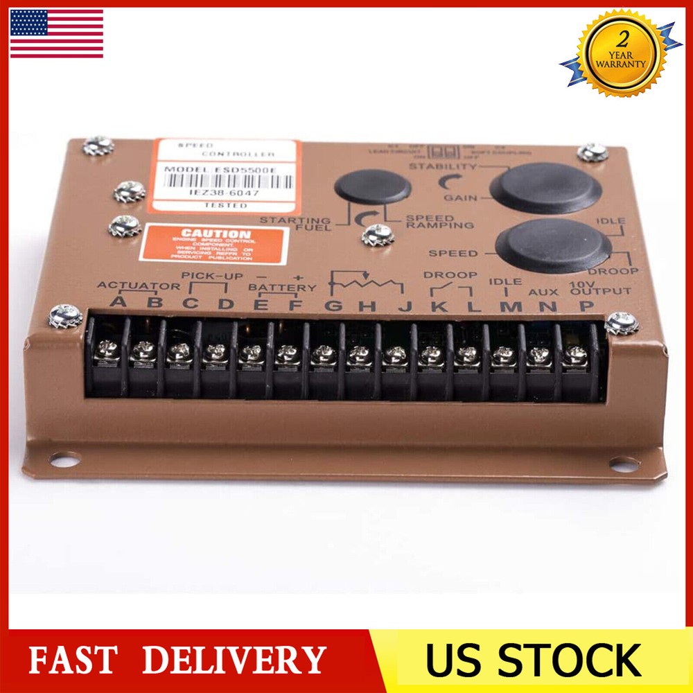 ESD5500E Electronic Engine Speed Controller Governor For Generator Genset