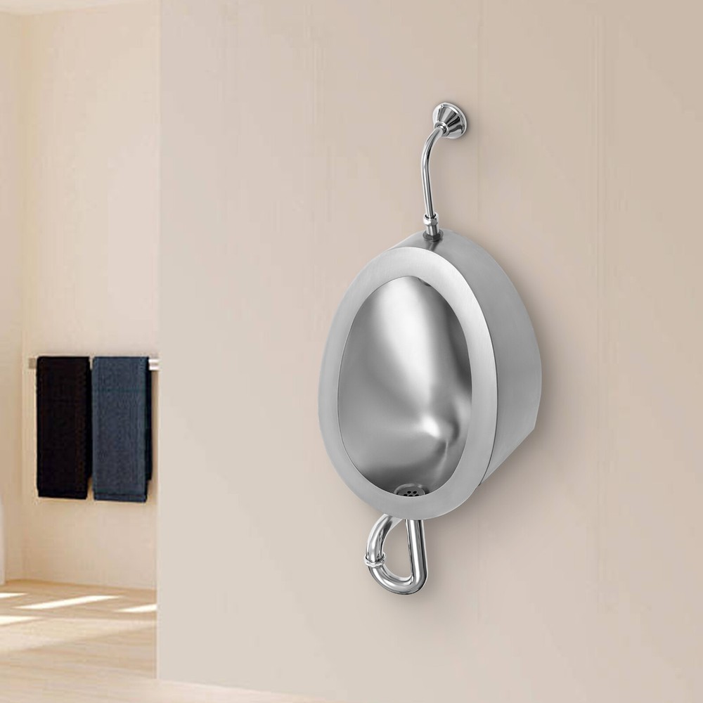 Automatic Wall Mount Male Bathroom Urinal Smart Sensor Flush Urinal Flusher