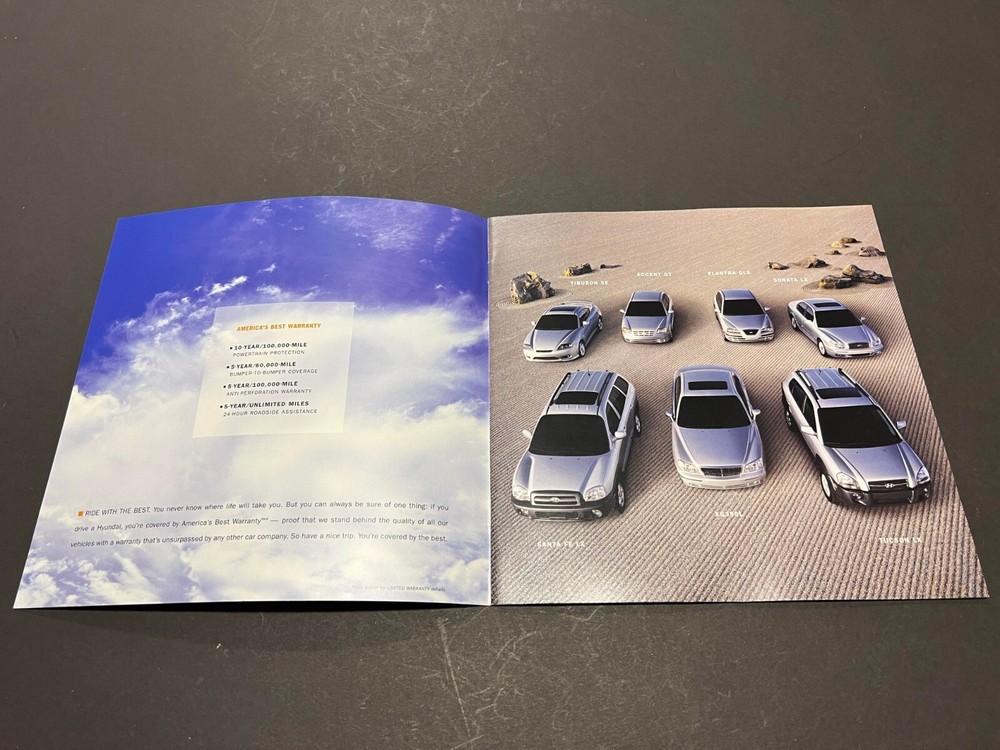 2005 Hyundai Full Line Sales Brochure