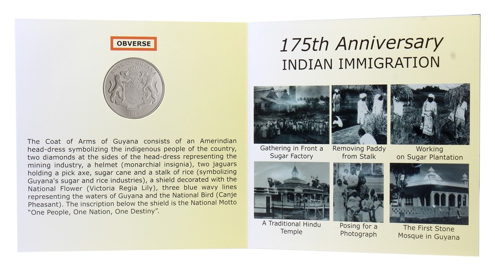 Guyana 2000 Dollars, 2013, KM #58, Mint, Commemorative