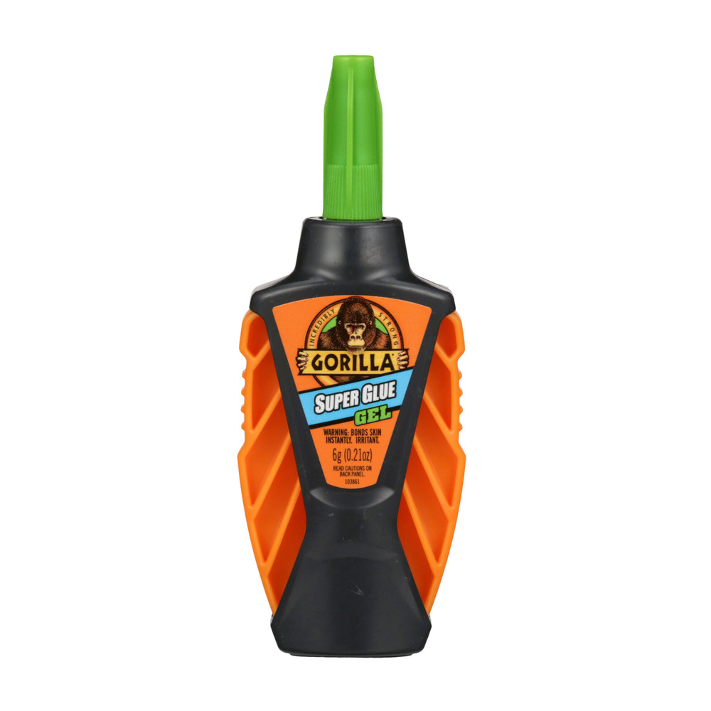 Gorilla Super Glue Micro Precise Gel: 5.5g bottle (Clear)