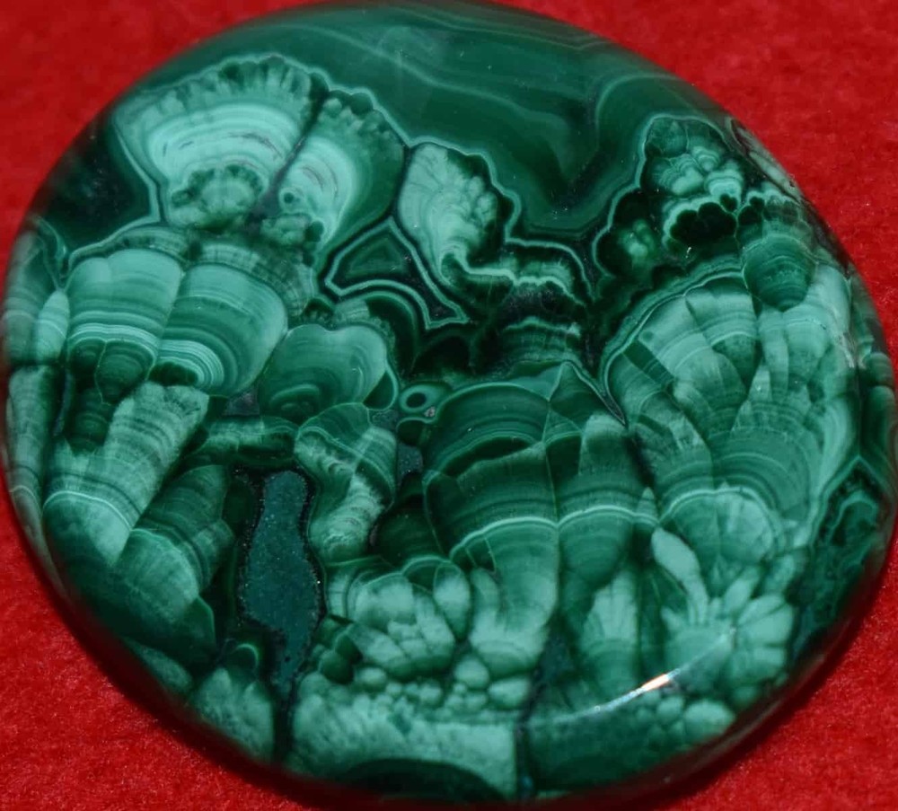 Malachite Worry Stone #7
