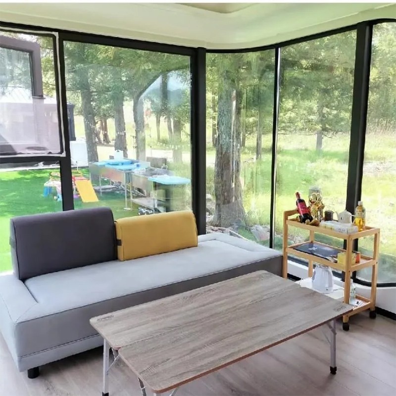 Low Cost Easily Movable Capsule Home Beach Use Capsule Tiny House