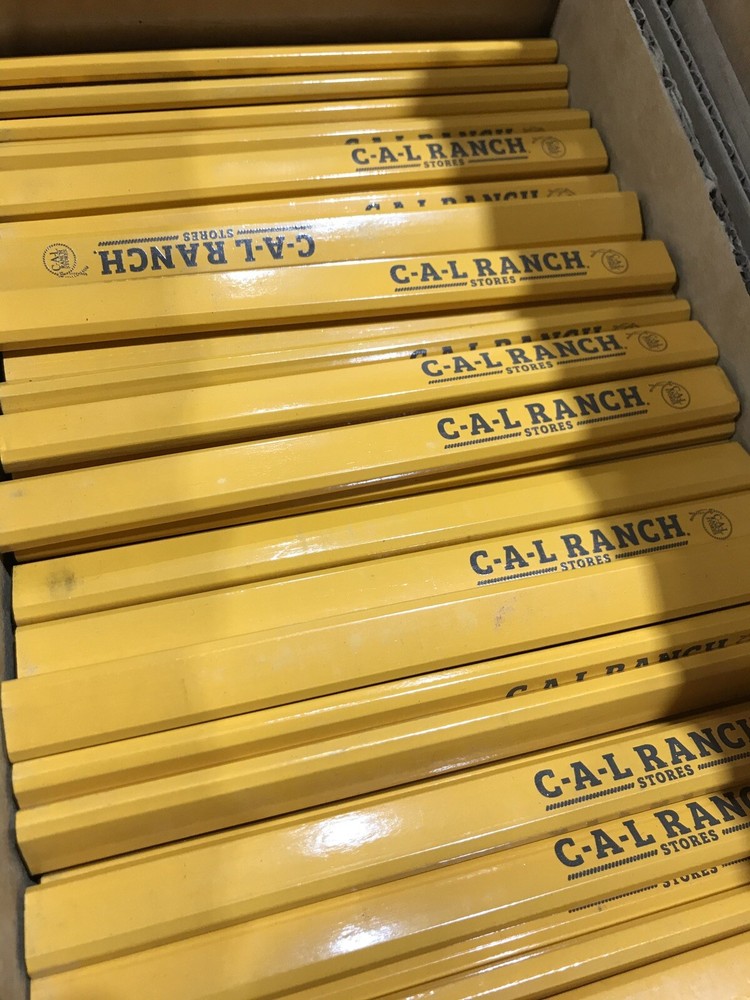 pack of 12 Carpenter  Construction Pencil Lapis