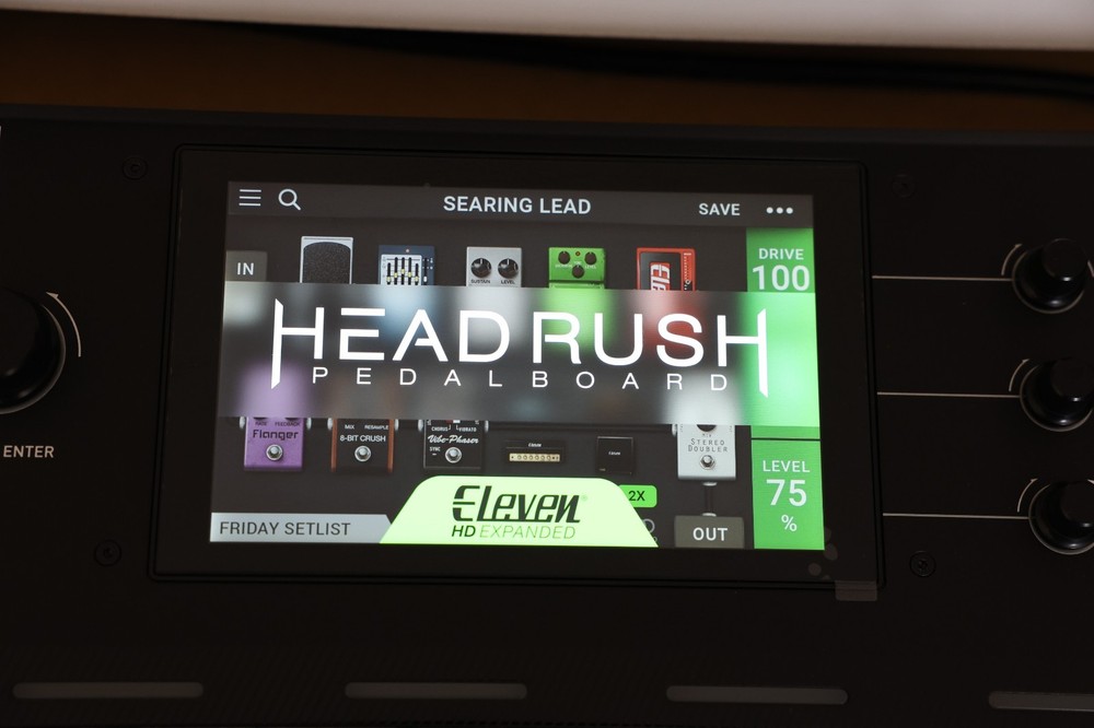Headrush Eleven HD Expanded Pedalboard