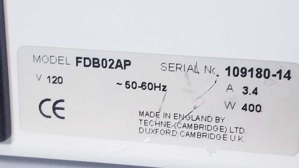 Techne Dual Dry Block DB-2P Dri-Block Heater Lab