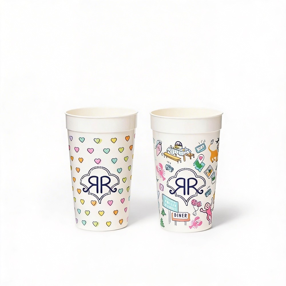 Roller Rabbit x Target Souvenir Cup Set 2 count (1 of each pattern)