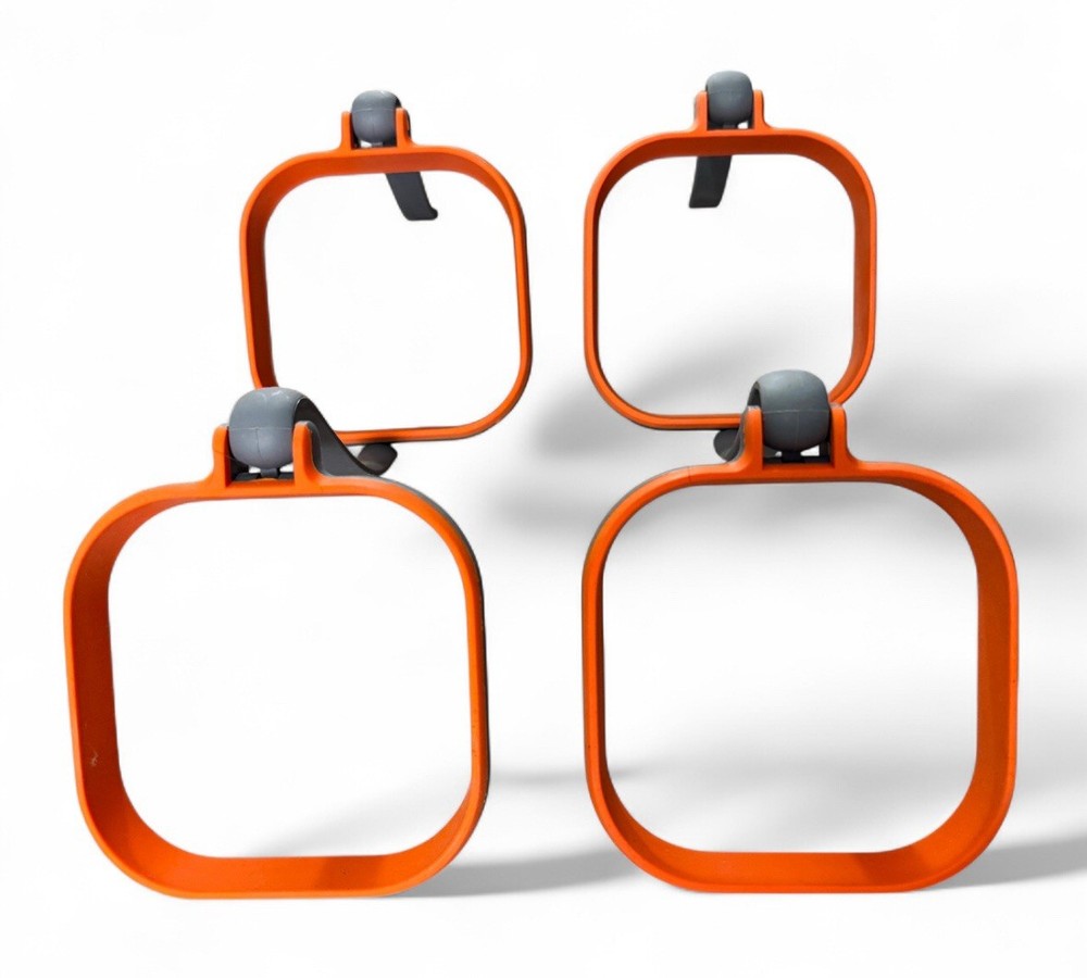 Blackstone Silicone Egg Rings Bundle 4 Set Square Griddle Breakfast Kitchen Cook