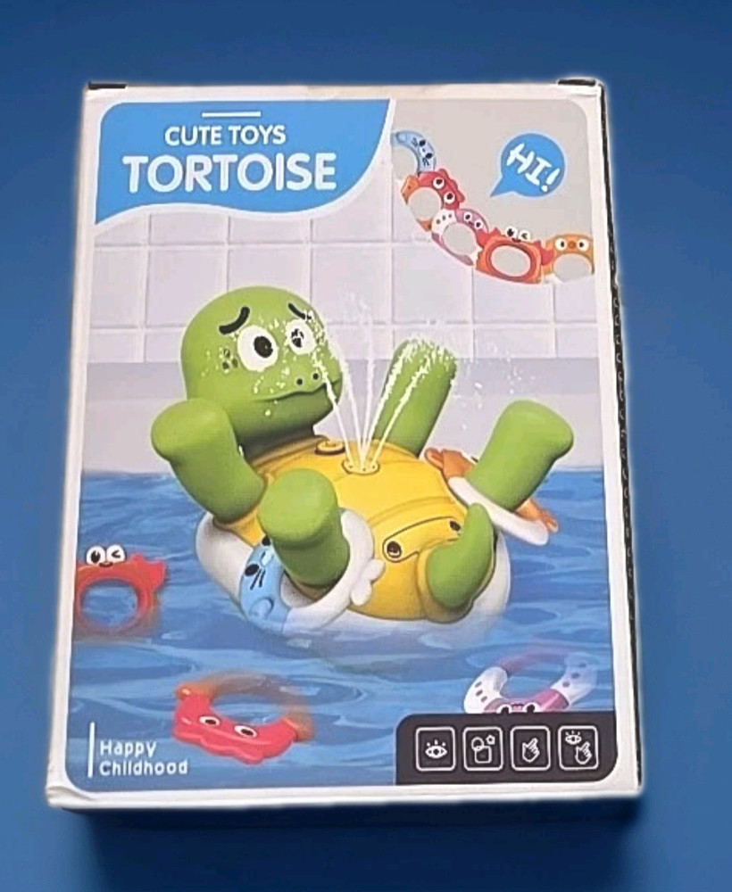 Cute Toys Tortoise Land Use / Ring Function + Spray Function 18 months +