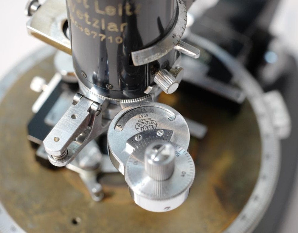 microscope antique collectible Fascinating Accessories Leitz Mica Compensator