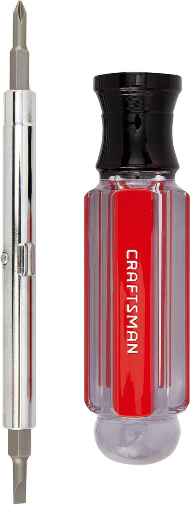 Screwdriver Multi-Bit Set, 6 in 1, Acetate Handle (CMHT66052)