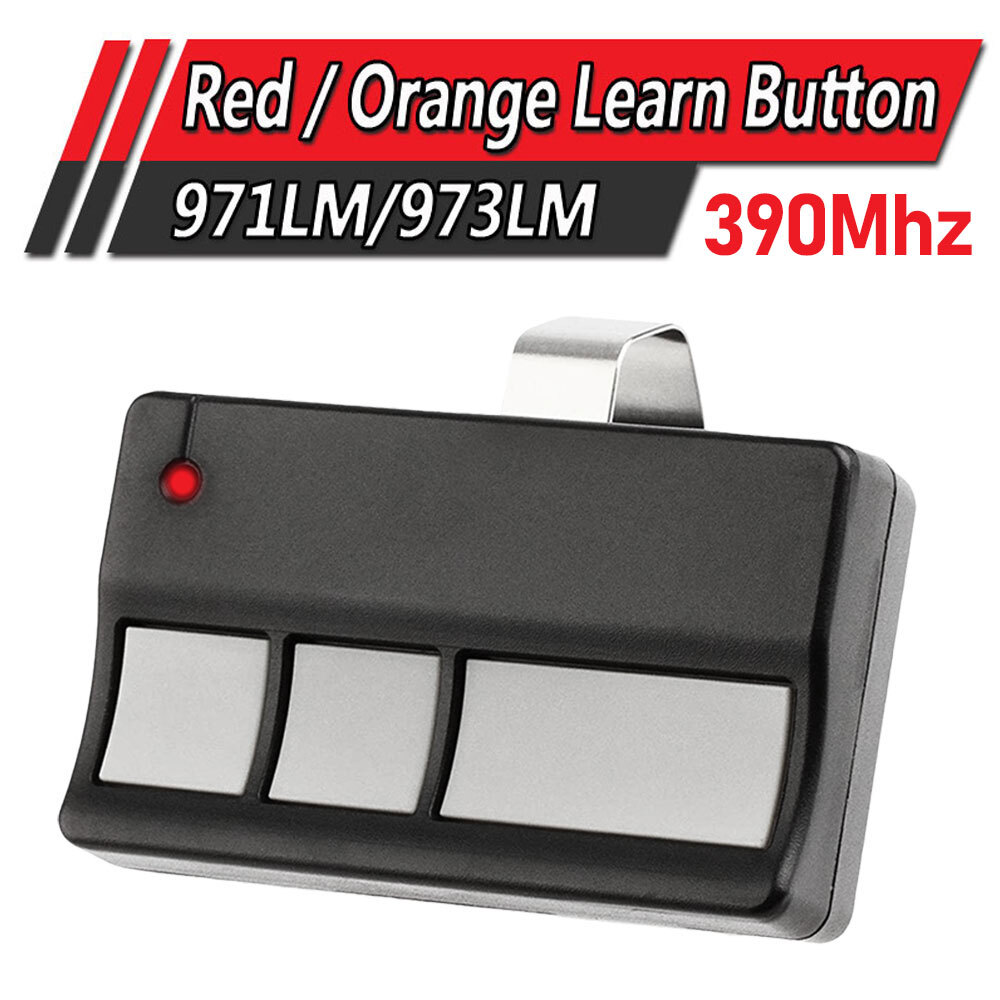 Garage Door Opener Comp Remote Control For Raynor Red & Orange Smart Button