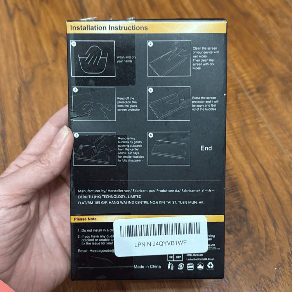 DayDayUp (2) Tempered Glass Screen Protectors Nintendo Switch Protector