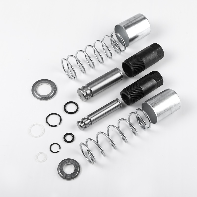 2 Set Jack Plunger Kit Horizontal Double Pump 3Ton With Spring Jack Repair Tools