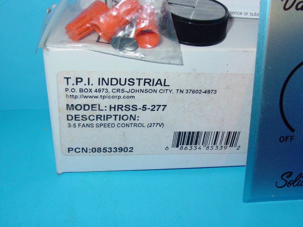 Solid State Motor Speed Control Model KBWC-35K