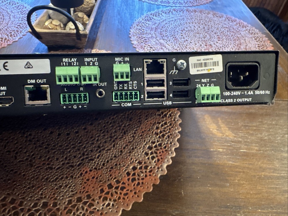 Crestron DMPS3-4K-150-C Digital Media Presentation System - Tested & Working!