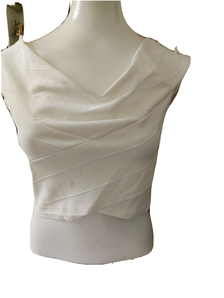 bandage coord crop top s12 with slight marks