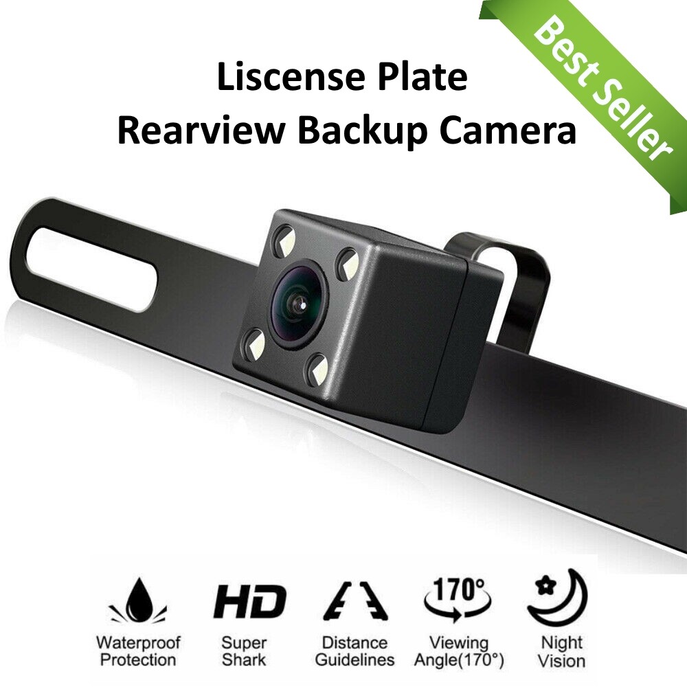 Rear View Camera Backup License Plate Night Vision for BOSS BV9968MB