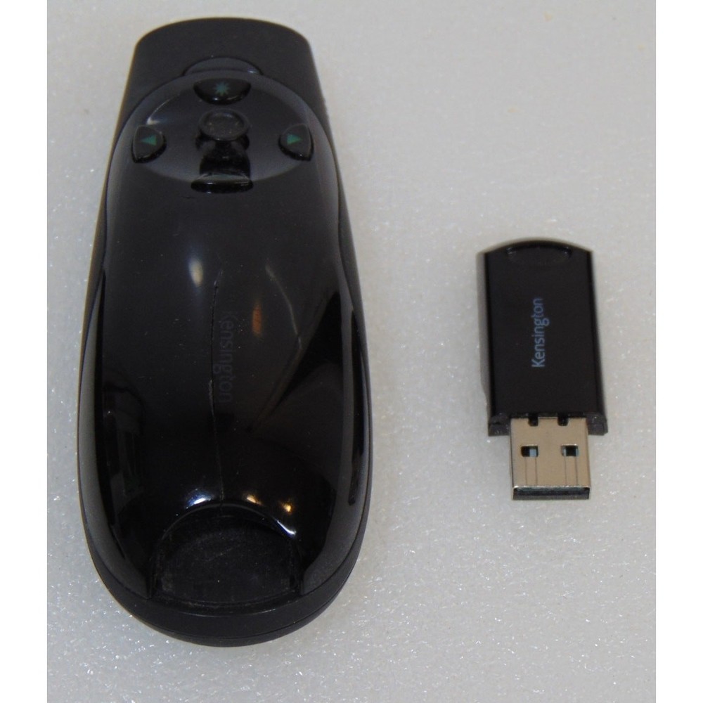 Laser Pointer Green Wireless Presenter Kensington Cursor K72426 USB Case Tested
