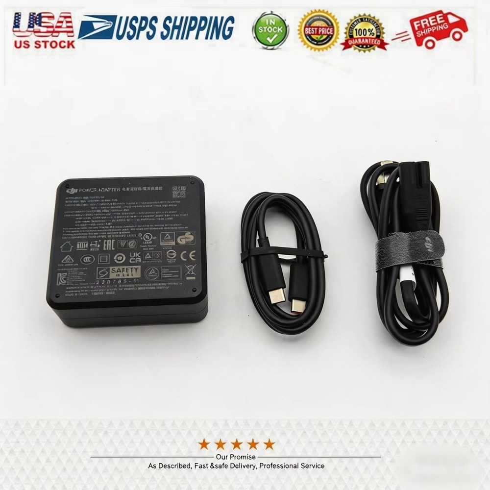 DJI 100W USB-C Power Adapter for DJI Drones