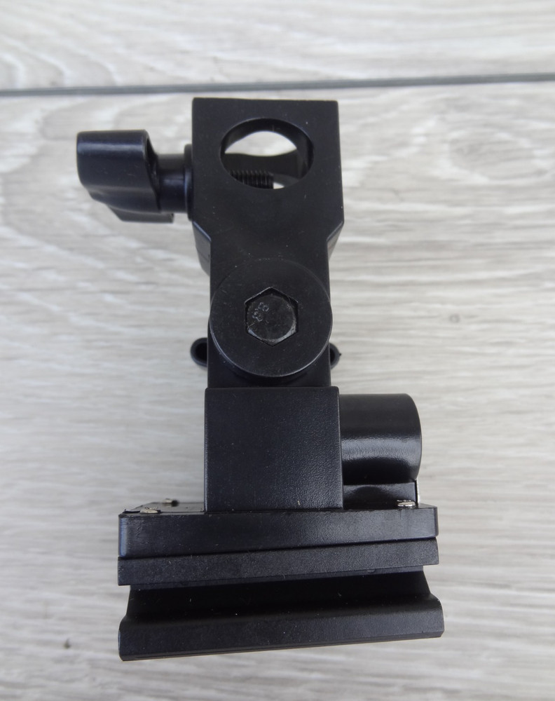 Adjustable Light Stand Adapter w/ Umbrella Holder Versatile Flash Light Bracket