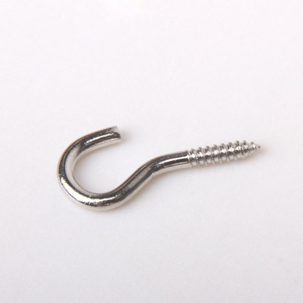 100pc Ceiling Hooks Heavy Duty Cup Hook Holder Screws Hook
