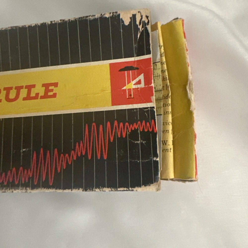 Pickett Trig Slide Rule In Original Box