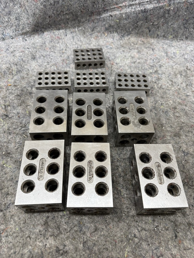 Machinist Tool Maker Setup Blocks 4”x2”x2-1/2”