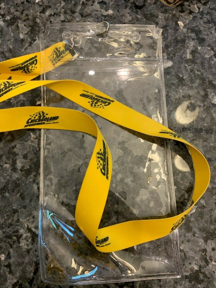 Chicagoland Speedway ticket lanyard NASCAR