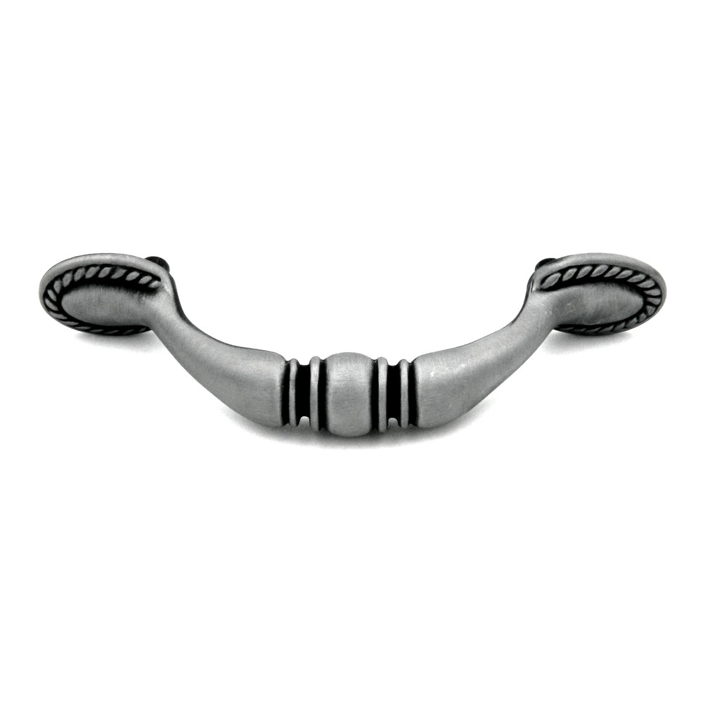 10 Pack P4231-AP Antique Pewter 3"cc Handle Pulls Hickory Traditional Braid