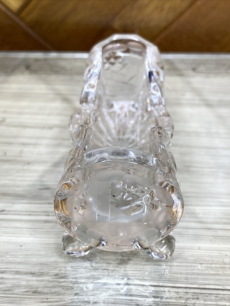 Vintage Crystal Toothpick Holder