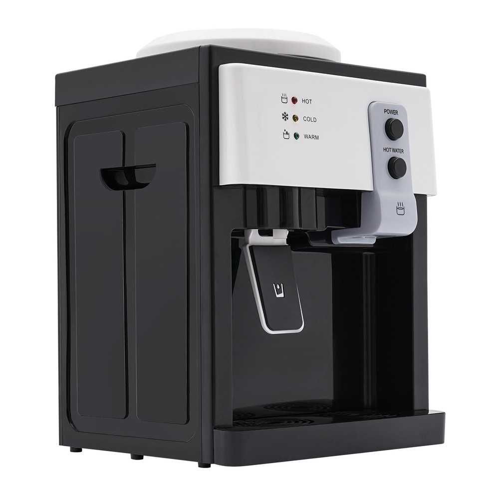 Top Loading Hot Cold Water Cooler Dispenser Countertop Drinking Machine 5 Gallon