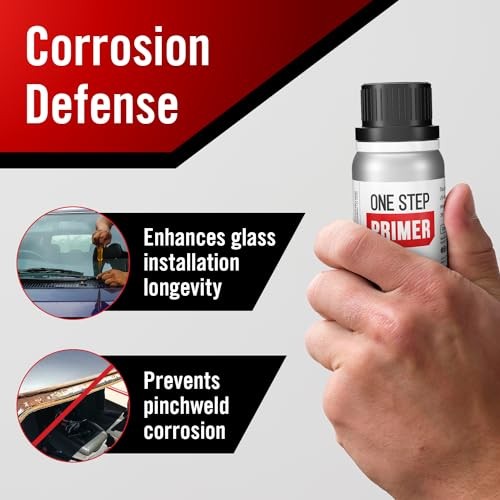 Windshield Primer - Ideal for Windshield Replacement - Promotes Adhesion of