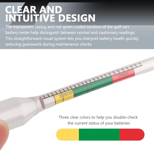 10.63 Inch Battery Hydrometer Tester - Precision Quick Acid Tester Deep