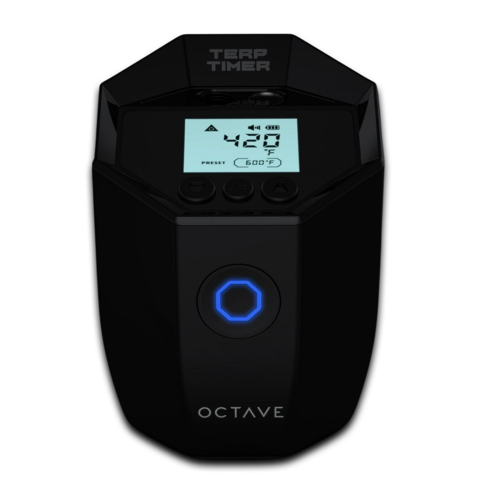 Octave Terp Timer Desktop Sensor Unit | Precision Temperature Control GlosyBlack