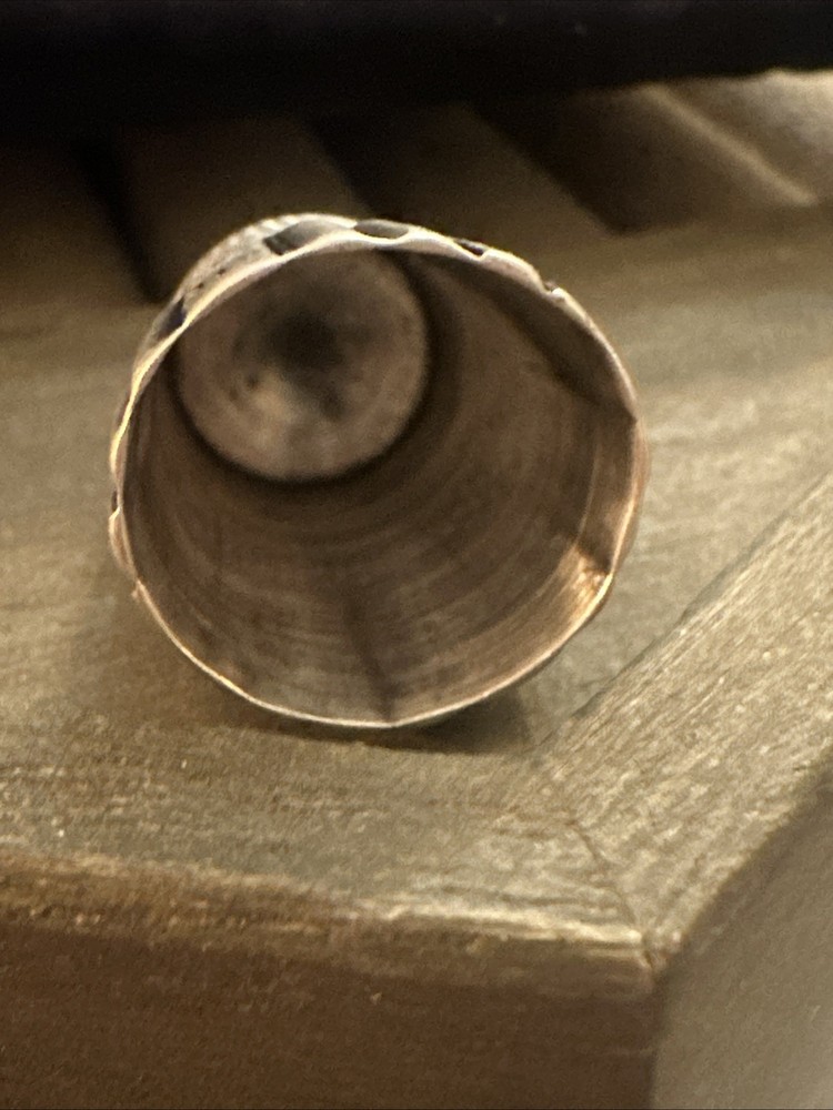 VINTAGE STERLING SILVER SEWING THIMBLE 925