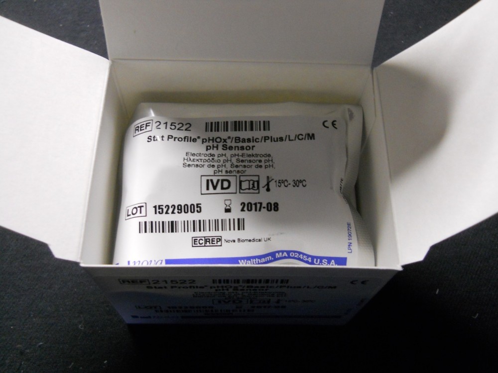 Nova Biomedical Stat Profile pHOx/Basic/Plus/L/C/M pH Sensor, 21522