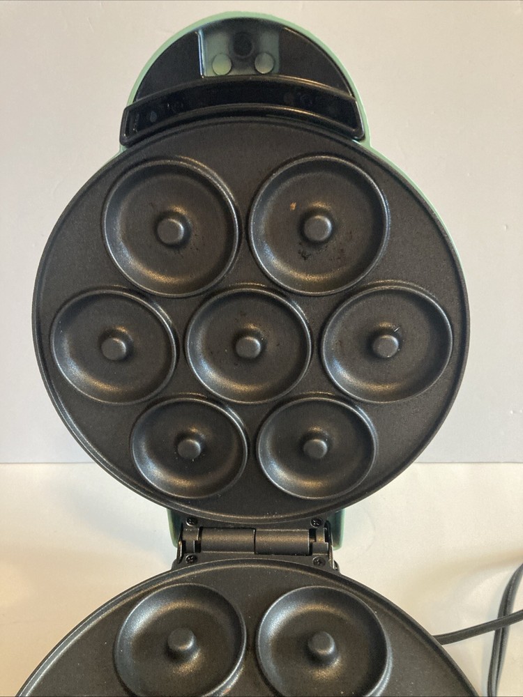 DASH Donut Maker Aqua & Black Color