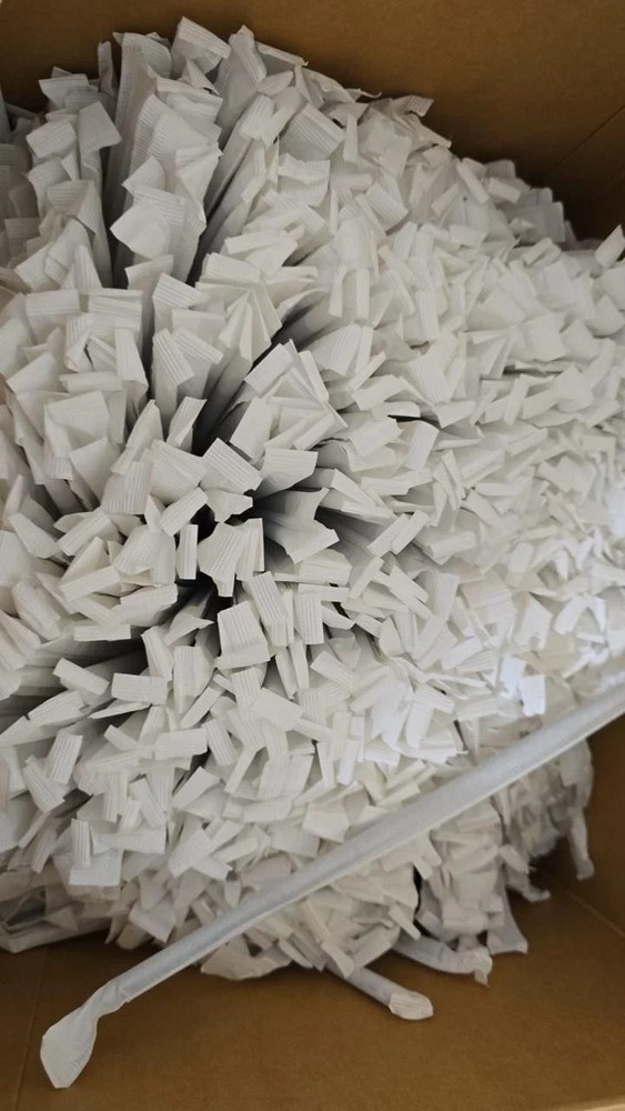 Drinking Paper Wrapped Straws Biodegradable Compostable 7.75 x 0.24" (1000 PCS)