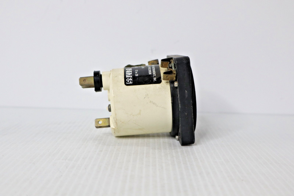 Mitchell Aircraft Instruments Quartz Clock Indicator (12-28V)